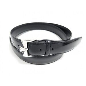 Vacheron Constantin Men's Leather Belt in Black - 49” - RARE